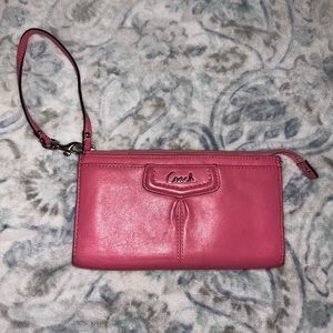 Vintage Coach wristlet